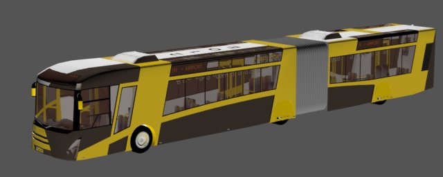 bus montado 3D Model .c4d .max .obj .3ds .fbx .stl .blend 