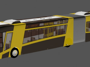 bus montado 3D Model