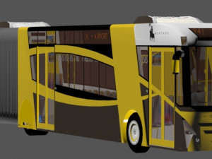 bus montado 3D Model