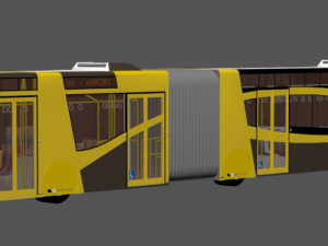 bus montado 3D Model