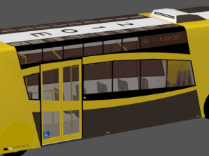 bus montado 3D Model