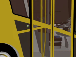 bus montado 3D Model