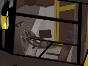 bus montado 3D Model