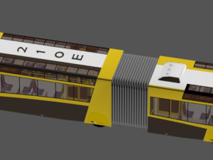 bus montado 3D Model