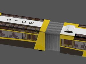 bus montado 3D Model