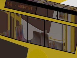bus montado 3D Model