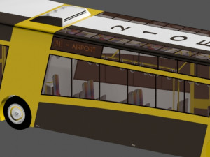 bus montado 3D Model