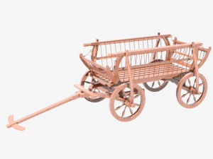 carriage 3D मॉडल