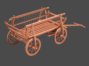 carriage 3D 模型