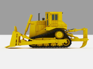 bulldozer 3D Model