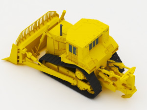 bulldozer 3D Model