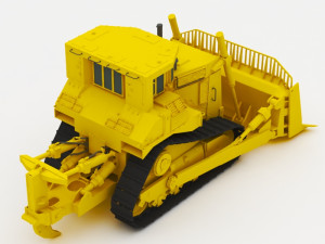 bulldozer 3D Model