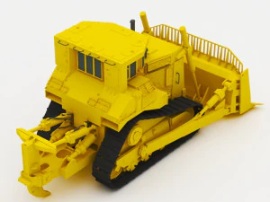bulldozer 3D Model