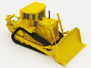 bulldozer 3D Model