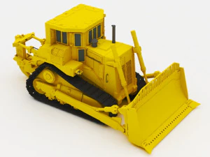 bulldozer 3D Model