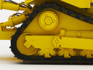 bulldozer 3D Model