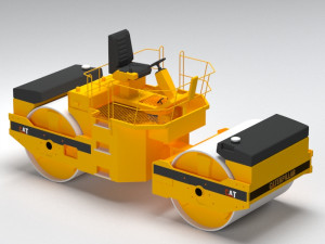 compactor 3D Model