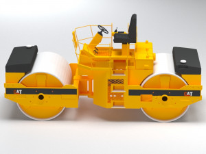 compactor 3D Model