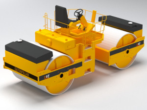 compactor 3D Model