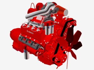 compact v8 twin turbo Modelo 3D
