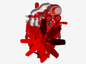 compact v8 twin turbo Modelo 3D