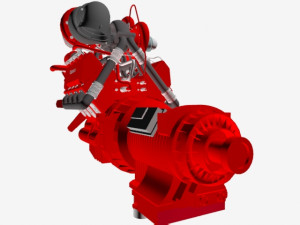 compact v8 twin turbo Modelo 3D