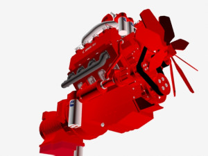 compact v8 twin turbo Modelo 3D