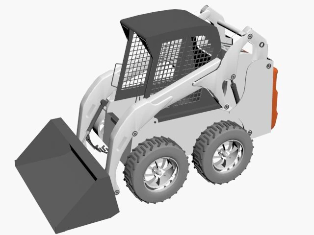 bobcat constructor 3D Model .c4d .max .obj .3ds .fbx .stl .blend 