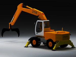 crane 3D Model