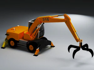 crane 3D Model