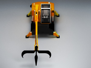 crane 3D मॉडल