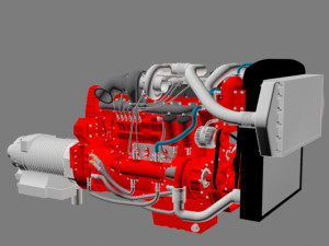 engine 3D 模型