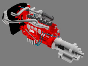 engine 3D 模型