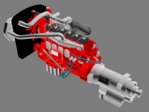 engine 3D Model