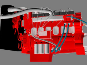 engine 3D Model