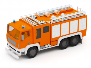 firetruck Model 3D