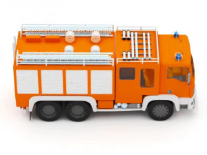 firetruck 3D Model