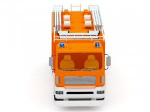 firetruck Model 3D