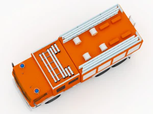 firetruck 3D Model