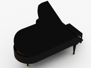 grand piano 3D-Modell