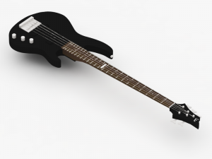 guitar 3D 모델