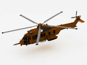 helicopter 3Dモデル
