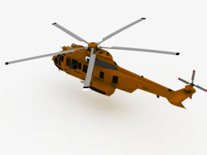 helicopter 3D Model