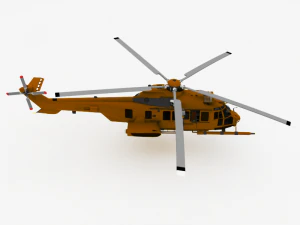 helicopter 3D Model