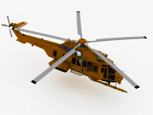 helicopter 3D Model