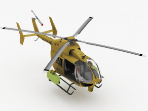 helicopter 3D Model