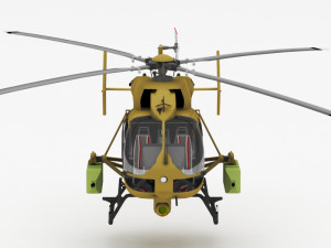 helicopter Model 3D
