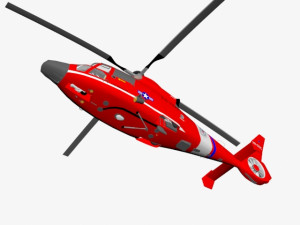 helicopter hh dolphin 3Dモデル