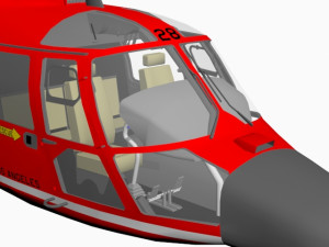 helicopter hh dolphin 3Dモデル