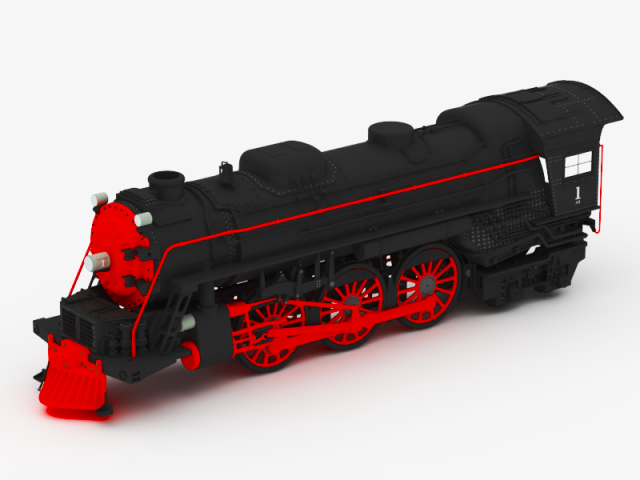 locomotive 3D मॉडल .c4d .max .obj .3ds .fbx .stl .blend 